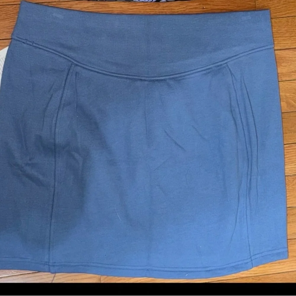 NWT lululemon athletica Slate Blue Active Mini Skirt